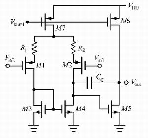 串聯(lián)反饋電阻運算放大器 
