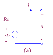 電壓源模型等效變換為電流源模型 