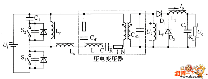 DC/DC轉(zhuǎn)換器中的壓電變壓器