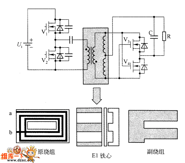 集成TL磁性元件的例子