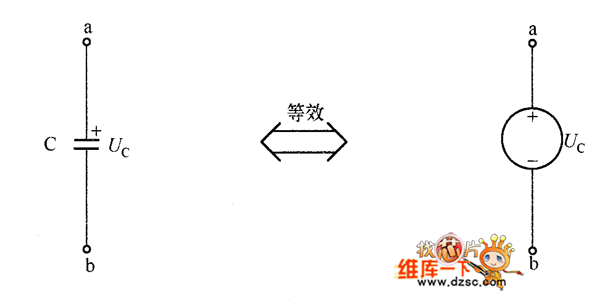 大電容與電壓源等效