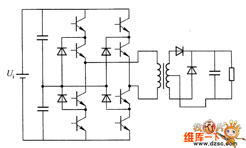 全橋式三電平轉(zhuǎn)換器電路