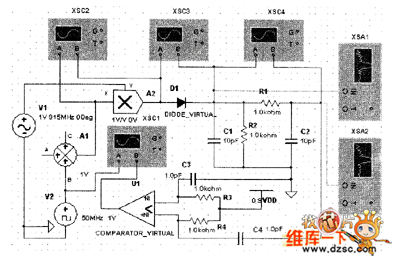 圖  包絡(luò)檢波解調(diào)設(shè)計圖