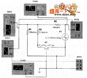 圖1 負(fù)載調(diào)制設(shè)計圖