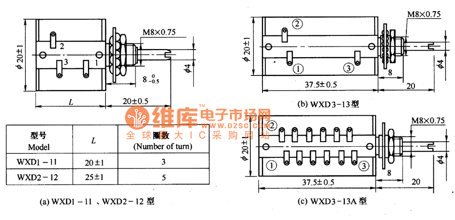 多圈精密線繞電位器