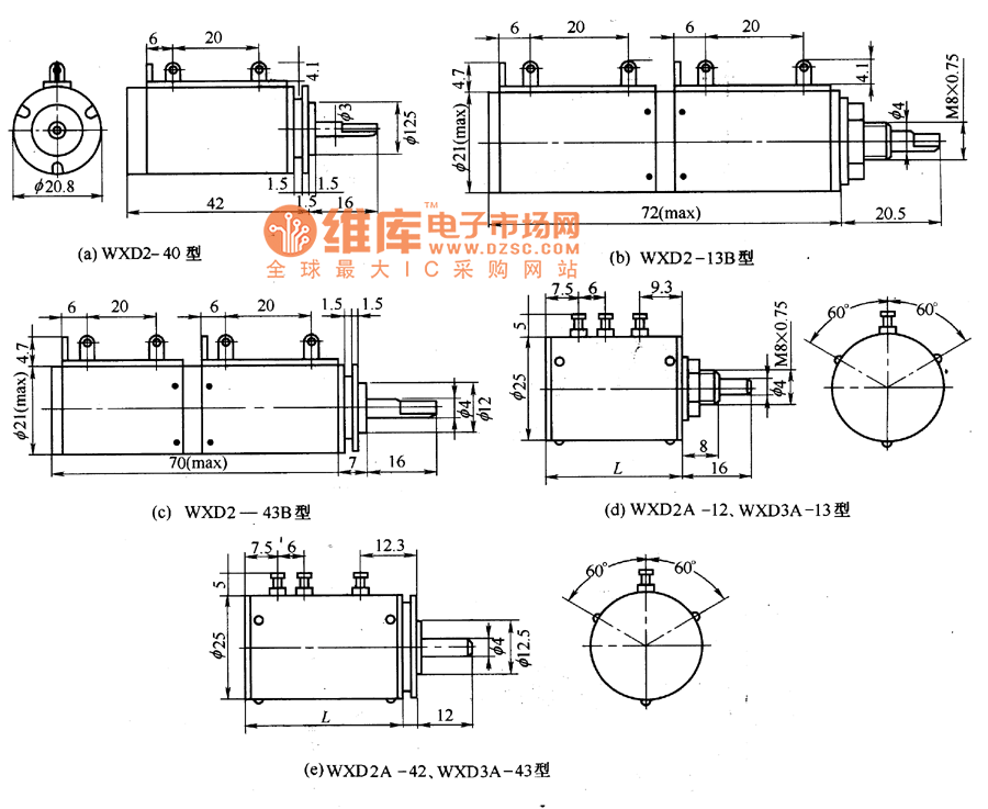 多圈精密線繞電位器