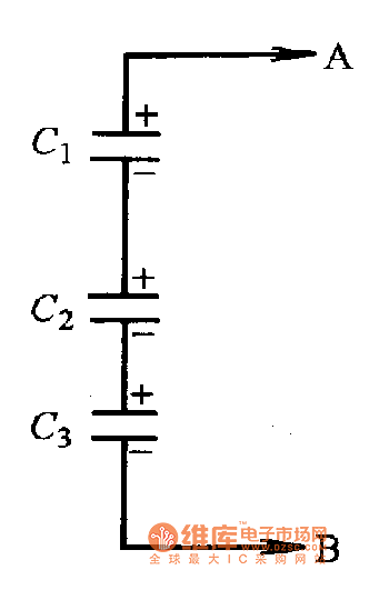利用電容器串聯(lián)充電獲得高壓電路圖