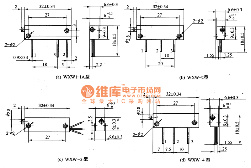 矩形多圈微調(diào)線繞電位器