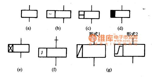 繼電器的圖形符號