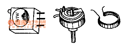 線繞電位器外形電路圖