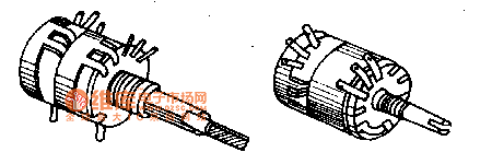 雙聯(lián)電位器的外形電路圖