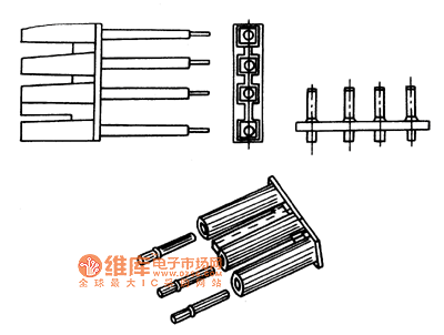 條形接插件結(jié)構(gòu)與用途