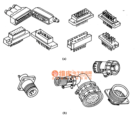 矩形接插件、圓形接插件結(jié)構(gòu)與用途