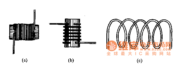 單層電感線圈電路圖
