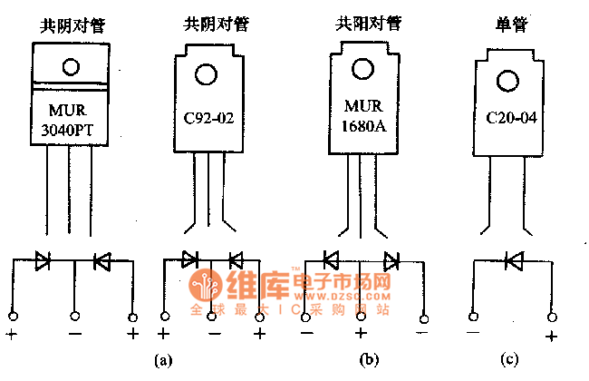 快恢復(fù)二極管電路圖