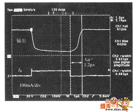 ZSC2534的開關特性