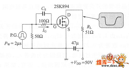 功率MOSFET的開關(guān)特性測(cè)定電路