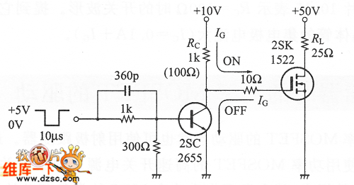 由開路集電極組成的功率MOSFET的驅(qū)動