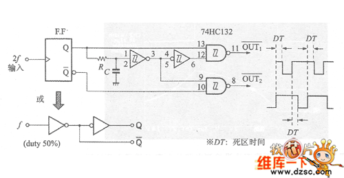 死區(qū)時(shí)間死區(qū)時(shí)間發(fā)生電路