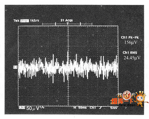 端子調(diào)節(jié)器的噪聲波形