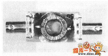 制作的阻抗變換電路的外觀圖