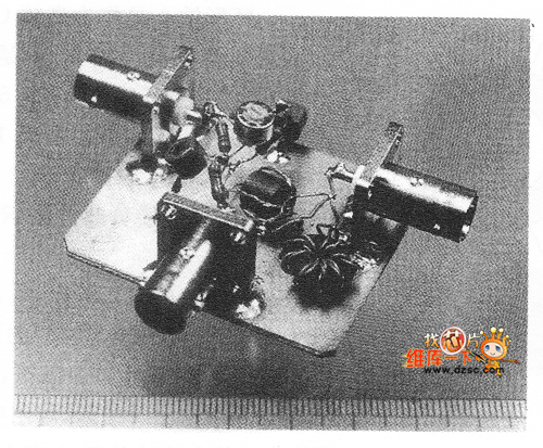 制作的反射損耗橋式電路的外觀圖