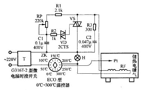 儲(chǔ)熱電暖氣的控制原理