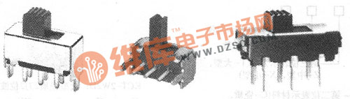 常見滑動開關(guān)外形