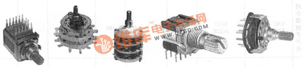 常見旋轉(zhuǎn)式開關(guān)外形