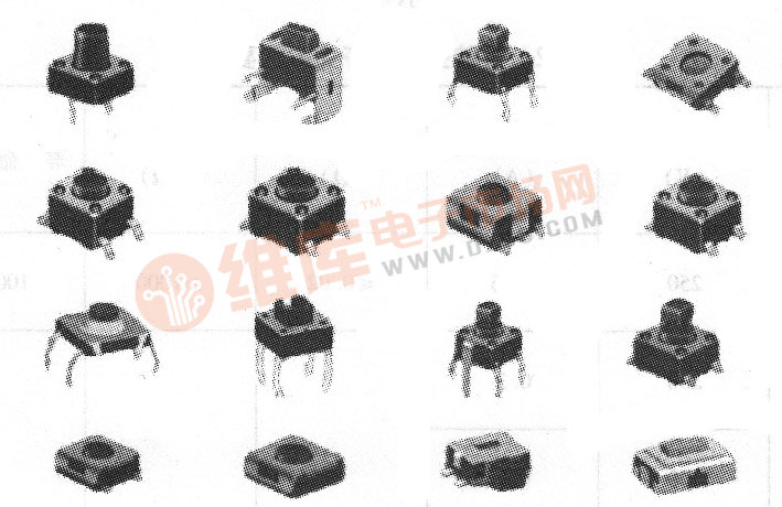 常見輕觸開關(guān)外形