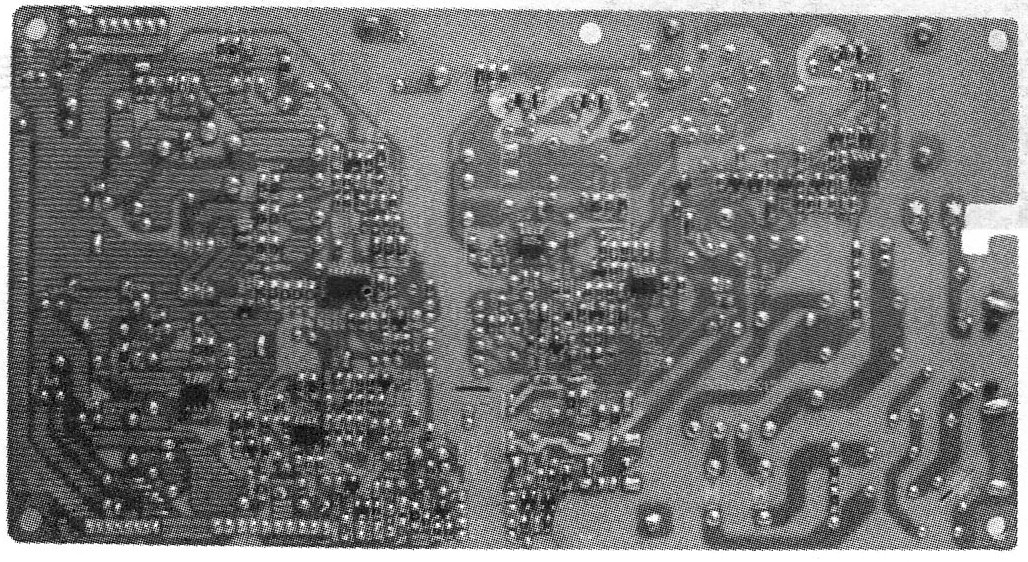 圖2 電源板反面實(shí)物圖