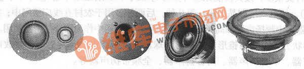 常見球頂形揚聲器的外形