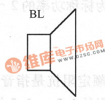 揚聲器的電路符號