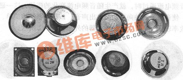 常見電磁式揚聲器外形