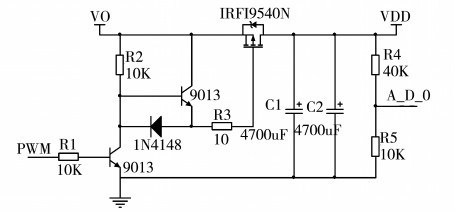 圖4 開關(guān)調(diào)壓電路
