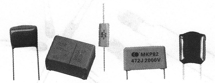 （b）常見聚丙烯電容外形