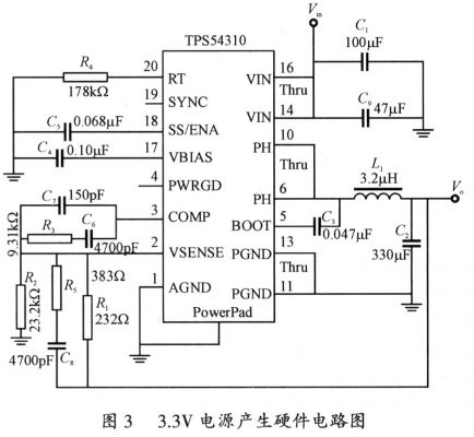 電源產(chǎn)生硬件電路圖