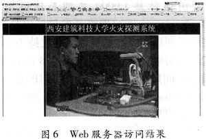 Web服務(wù)器訪問結(jié)果如圖6